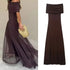 Sexy Sleeveless Commuter Dress Hight Waist Strapless Slim Long Dress Women Elegant Mesh Splicing Solid Color Party Dress
